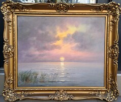 Mészáros Jenő (1883-1947) : Balaton '942.
