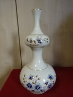 Zsolnay porcelám, búzavirág mintás lámpatest. Száma: 10119/059 - 4. Jókai