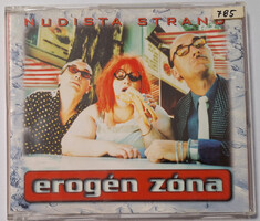 Nudista Strand - Erogén Zóna zenei CD lemez PolyGram/Zebra 1998
