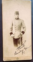 1892 Albrecht Prinz zu Schaumburg-Lippe 1869 - 1942 A HERCEG SAJÁT KEZŰ ALÁÍRÁSA FOTÓ FÉNYKÉP