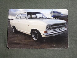 Kártyanaptár,Opel Kadett B autó, 2017   (5)
