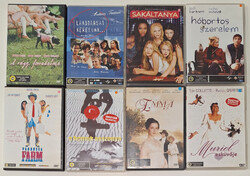 8 db Romantikus jellegű DVD film egyben (Romantikus, Csajos film)