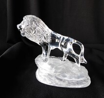 Cristal D'Arques üvegszobor - oroszlán