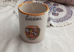 Kerámia bögre „Lazedana” mintával