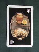 Kártyanaptár,Compack csomagoló vállalat,Budapest,Tea,Kávé, 1982   (5)