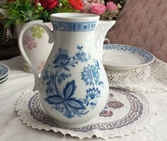 Hagyma mintás kék-fehér porcelán kanna – Echt Kobalt, 19 cm