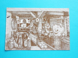 Reklámlap (45) - Hongkong - Paprika bár 1970-es évek