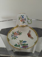 Herendi  ANTIK 1900 Viktória mintás  cappuccinos csésze aljjal