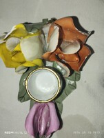 Kispestip porcelán gyertyatartó