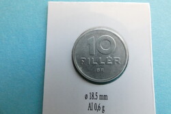 1993 10 fillér UNC! Forgalmi sorból!