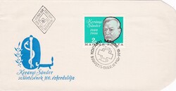 1966 FDC Korányi Sándor Születésének 100. Évfordulója Elsőnapi Boríték