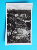 Képeslap (46/1) - Csehszlovákia (Csehország) - Karlovy Vary - Lenin tér 1950-es évek - (9x14 cm)
