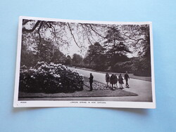 Képeslap (46/2) - Anglia - London - Tavasz a Kew-kertben 1950-es évek - (9x14 cm)