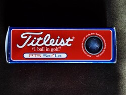 Titleist golflabdák (3 db) dobozban újak