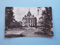 Képeslap (46/2) - Csehszlovákia (Szlovákia) - Kassa - Nemzeti Színház 1950-es évek - 9x14 cm