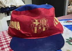 Retro FC BARCELONA supporter cap