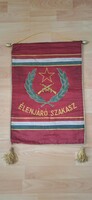 MNH élenjáró szakasz zászló