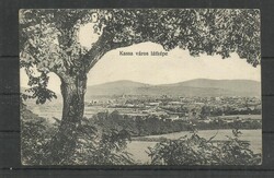 1907.- Kassa város látképe - futott képeslap