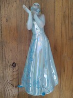 Kijevi ritka porcelán énekesnő, 28 cm
