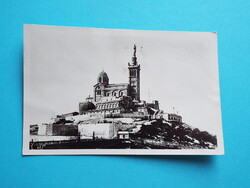 Képeslap (46/1) - Franciaország - Marseille - Nagy bazilika 1940-es évek - (9x14 cm)