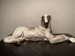 Orosz agár,Vintage Lengyel porcelán