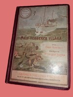 1902. Chun Károly :Mélytengerek világa Tengerbiológia útleírással, könyv a képek szerint LAMPEL