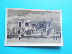 Képeslap (46/2) - Olaszország - Róma - II. Viktor Emánuel-emlékmű 1920-as évek - (9x14 cm)
