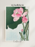 Ázsia kollekció - Ohara Koson 1920, Vintage ázsiai alkotás reprintje, poszter, plakát, 43*30 cm
