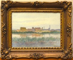 (N) Gyökössy Lajos (1880-) : Karnak - Egyiptom