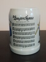 Német sörös korsó, 0,5 liter, VI.