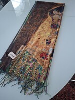A csók  Klimt festménnyel ,széles sál eladó