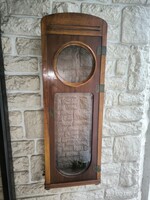 Antik falióra szekrény ereklye tartó hàzi àldàs Kulcstartó szekrény vitrin fali Szecessziós Art Deco