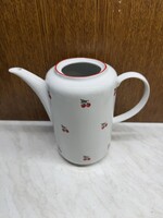 Alföldi tea kiöntő cseresznye mintával