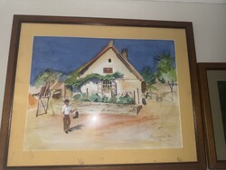 Bornemisza geza akvarell