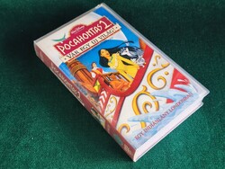 Pocahontas 2. Vár egy új világ - Eredeti KÉK Disney VHS kazetta matricákkal, szép állapotban