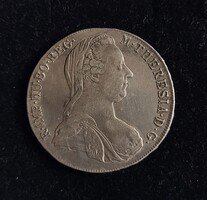 Mária Terézia tallér 1780 IC - FA . Szép állapotban.