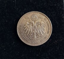 FERENC JÓZSEF ritka, 1 Egyleti tallér / Harmadik Német Lövésztalálkozó 1868 ! Gyönyörű állapotban!