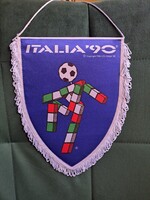 Italia 90, Labdarúgó világbajnokság zászló, World Cup 1990 ,Ciao