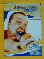 Reklám képeslap / Signal fogkrém