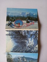 Tátra kihajthatós képeslap album,  hiánytalanul