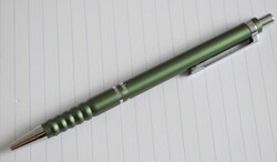 Rotring , rOtring 400 golyóstoll , eloxált zöld alumínium , fém tollbetét 90-es évek