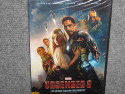 IRON MAN 3 VASEMBER 3 DVD ÚJ gyári bontatlan