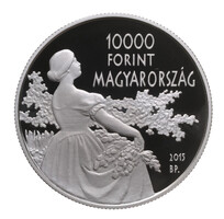 Csók István 10000 Forint 2015 PP 31,46g Ag925