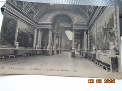 1910 Párizs Versailles Csaták Képcsarnoka képeslap,LL(Levy et Neurdein) fotó és képeslap kiadó