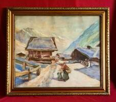 Szigeti Jenő (1881 - 1944) : Erdélyi táj