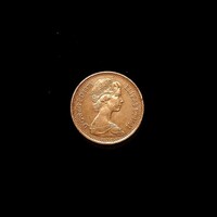 1 PENNY...II.ERZSÉBET PORTRÉJÁVAL - 1978