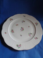 Kézzel festett Herendi porcelán süteményes tál az ikonikus Eton mintával.