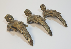 Antik/régi figurális réz-bronz csillárdíszek