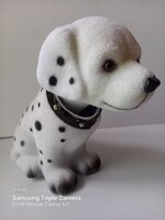 Retró  Dalmata bólogatós kutya 22x17 cm