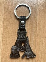 Paris - fém kulcstartó